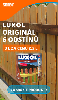 Luxol Originál - 3 l za cenu 2.5 l